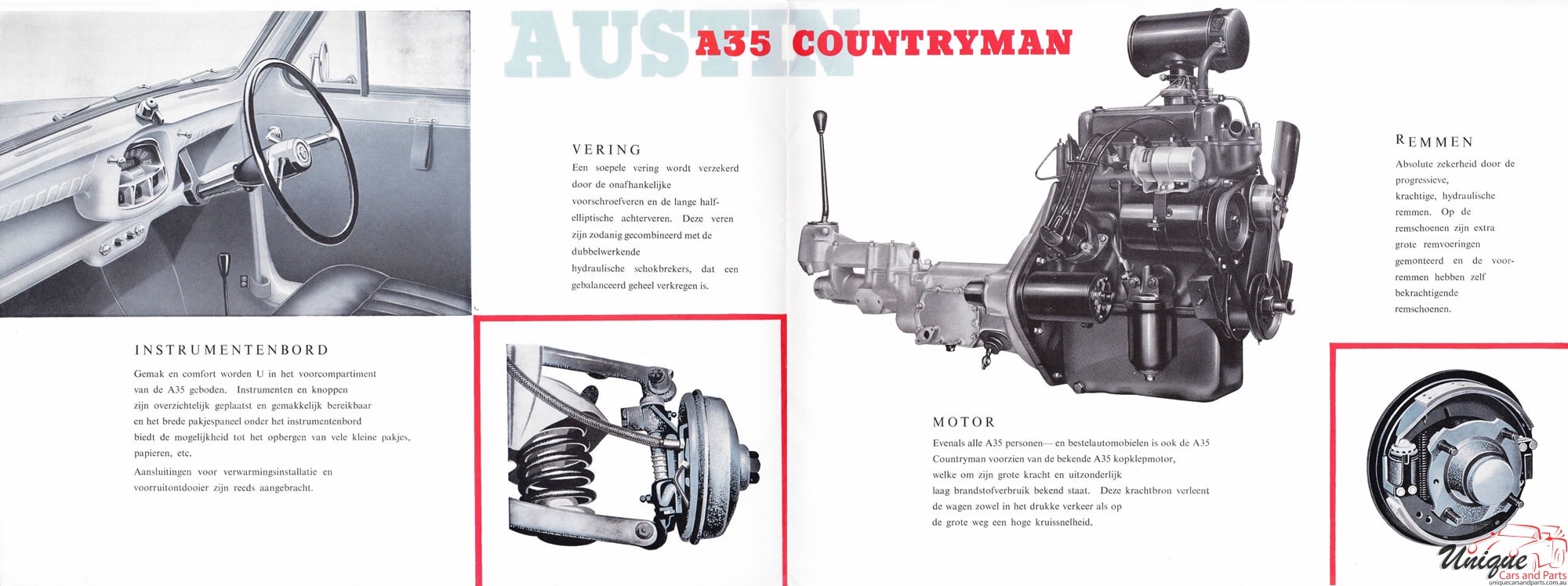 1957 Austin A35 Countryman Brochure Page 2